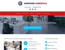 Tablet Screenshot of jantize.com